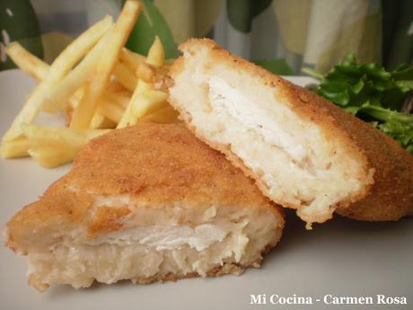 PECHUGAS DE POLLO A LA VILLAROY