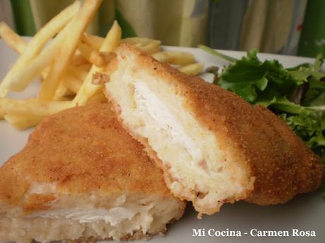 PECHUGAS DE POLLO A LA VILLAROY