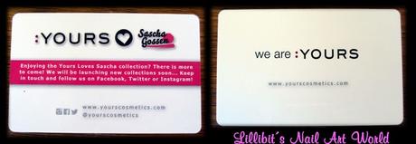 Encajes en mis uñas con Corset in Heels de Yours Cosmetics :-)