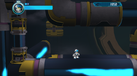 Mighty No.9 - Nivel de la planta eléctrica