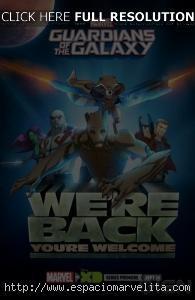 A James Gunn no le gusta la banda sonora de la serie animada de Guardianes de la Galaxia Guardianes de la Galaxia