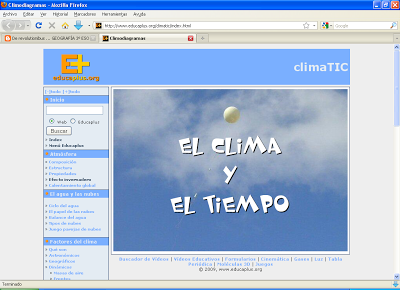 SITIO WEB climaTIC. TODO SOBRE EL TIEMPO Y EL CLIMA