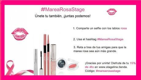Concurso #MareaRosaStage en la página de Facebook de STAGE LINE PROFESSIONAL