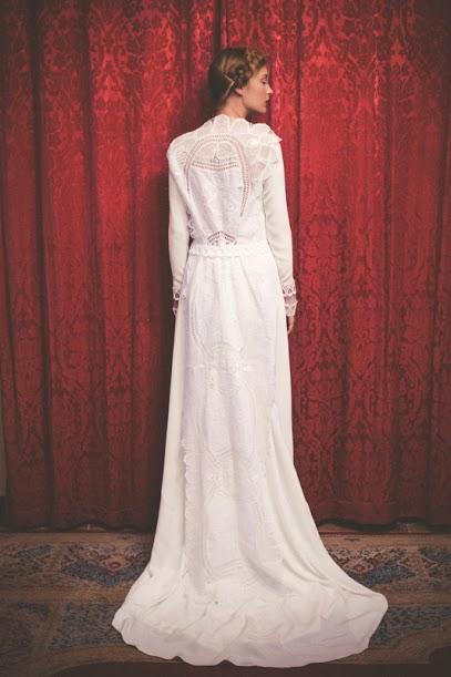vestido novia vintage