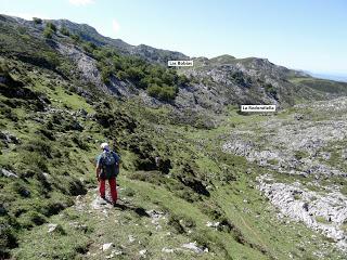 Recorriendo las majadas de Onís del Cornión