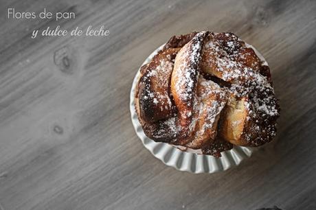 flores de pan,dulce de leche