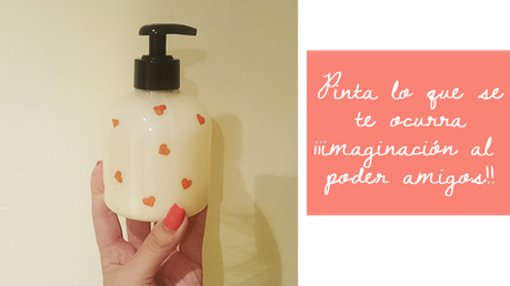 DIY FLASH. RECICLA BONITO Y DALE UNA SEGUNDA VIDA AL BOTE DE JABÓN GASTADO DIY FLASH. RECICLA BONITO Y DALE UNA SEGUNDA VIDA AL BOTE DE JABÓN GASTADO