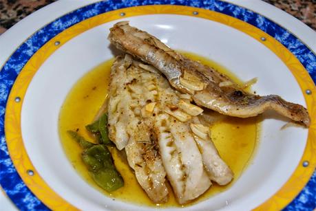 Pescado asado