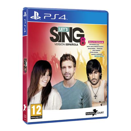 [NOTA] Pablo Alboran, portada del videojuego 'Let's Sing 8 Versión Española'