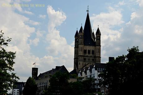 Torre de la iglesia de Groß St. Martin de Colonia