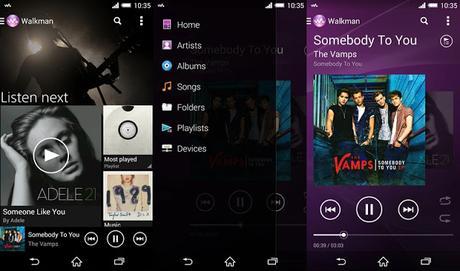 WALKMAN™ 8.5.A.3.2; el reproductor de Sony para tu Android [APK]