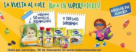 VUELTA AL COLE CON HERO SUPER NANOS. VUELTA AL COLE CON HERO SUPER NANOS.