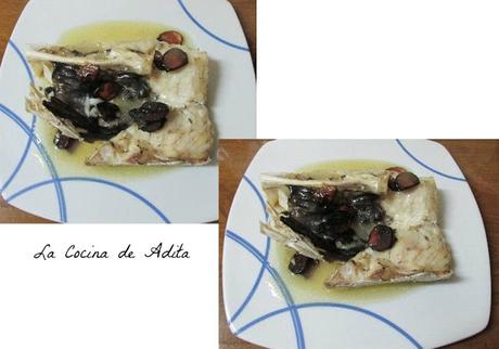 Cabeza de merluza al horno