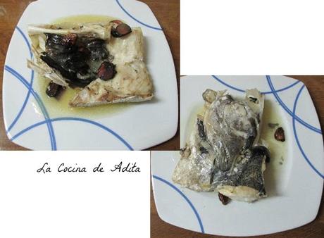 Cabeza de merluza al horno