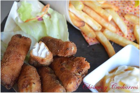 Palitos de Merluza al limón con miel