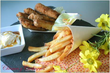 Palitos de Merluza al limón con miel