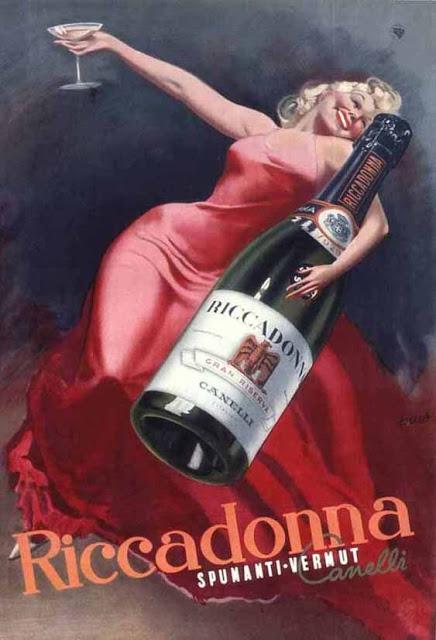 Propaganda antigua del champagne
