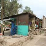 Se derrumba barda del Cementerio Saucito a causa de las fuertes lluvias