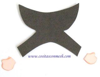 Manualidades para halloween en foami paso a paso