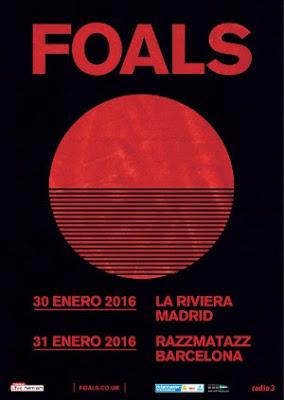 FOALS Visitarán Madrid y Barcelona en Enero