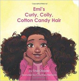 Book Zone: Emi's Curly Coily, Cotton Candy Hair