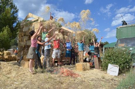 Taller karuna, casas de paja y bioconstrucción