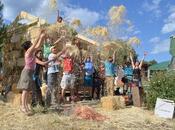 Taller karuna, casas paja bioconstrucción