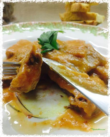 Carrilleras con salsa de verduras Carrilleras con salsa de verduras 6