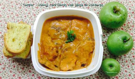 Carrilleras con salsa de verduras Carrilleras con salsa de verduras Etiqueta