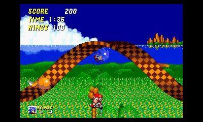 Vibra con 3D Sonic the Hedgehog 2, ya disponible para 3DS