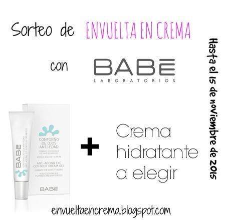 III Aniversario de Envuelta en Crema. Sorteo con BABÉ  Laboratorios