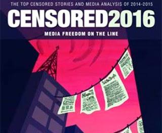 Las 25 Noticias más censuradas (2014-15) por la prensa corporativa de EE.UU.
