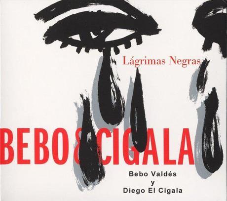 Portada de Lágrimas Negras, el disco publicado por el pianista Bebo Valdés y el cantaor Diego el Cigala