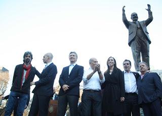 Perón ya tiene monumento y plaza