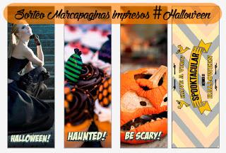 Sorteo Marcapaginas Internacional impresos #Halloween