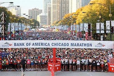Este Domindo Tambien se Corre  la Maratón de Chicago