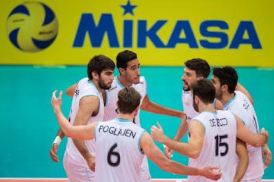 Comienzo con triunfo para Argentina en el Preolímpico de voley