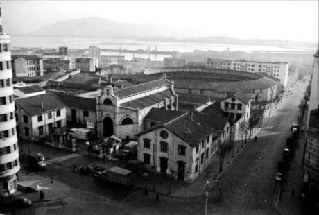 El antigüo matadero municipal de Santander, en Cuatro Caminos