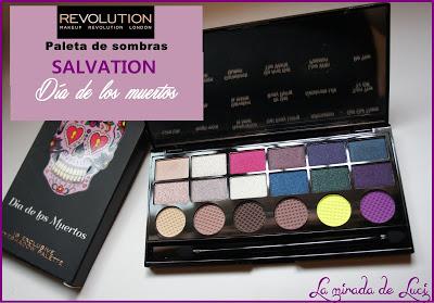 UNA SEMANA CON...MUR,  paleta Salvation, Día de los Muertos.(Looks 1 y 2)