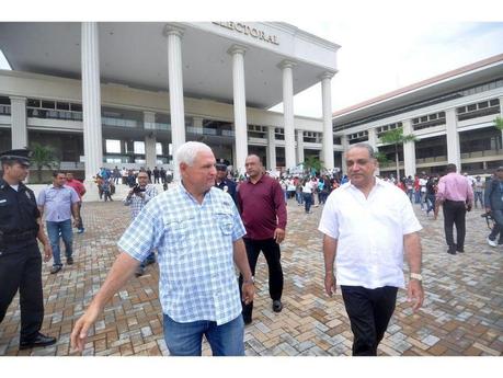 Ricardo Martinelli, en unas de sus últimas comparecencias públicas en Panamá, en septiembre de 2014. Archivo | La Estrella de Panamá