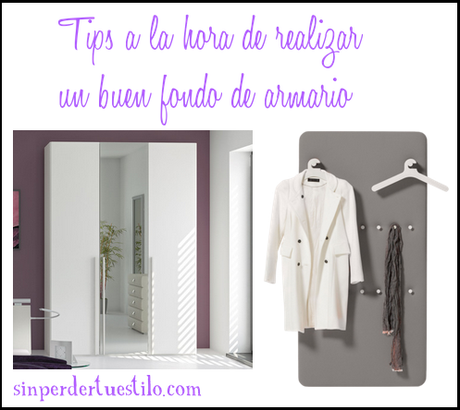 Tips a la hora de realizar un buen fondo de armario. fondo de armario