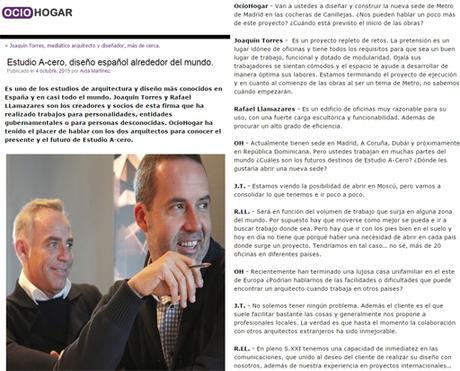 LA SEMANA DE A-CERO DEL 5 AL 10 DE NOVIEMBRE