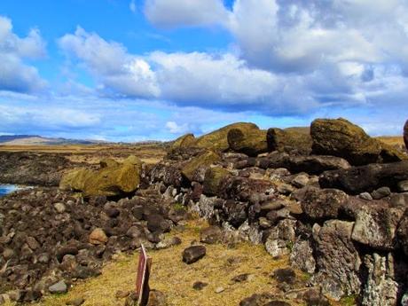 La destrucción de los moai. Rapa Nui