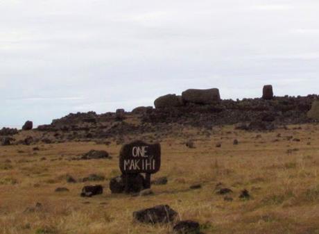 La destrucción de los moai. Rapa Nui