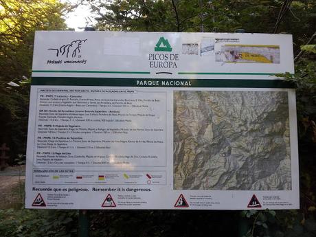 Ruta de Soto de Sajambre al Refugio de Vegabaño