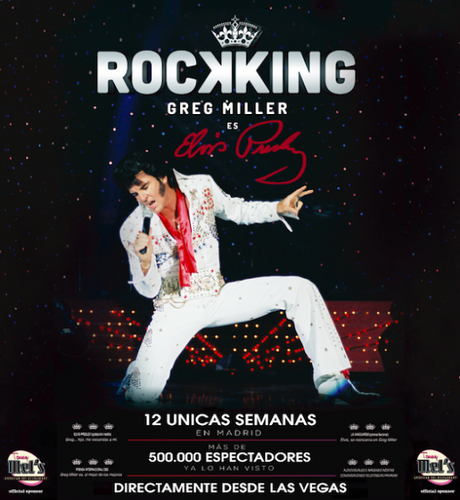 'Rockking, El Rey del Rock' llega a Madrid.