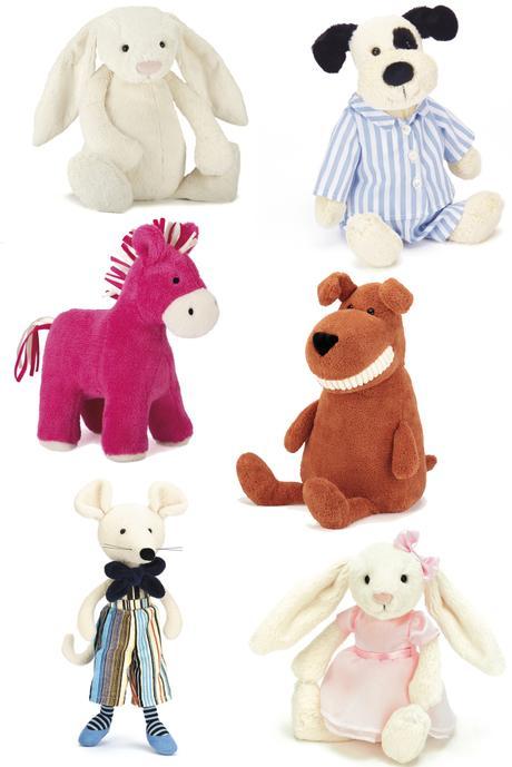 dormitorios infantiles - peluches jellycat