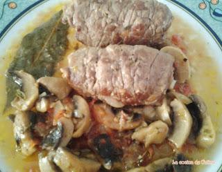 Rollos de ternera a la italiana