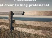 obstáculos crear blog profesional