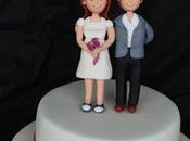 Tarta sencilla para unos novios